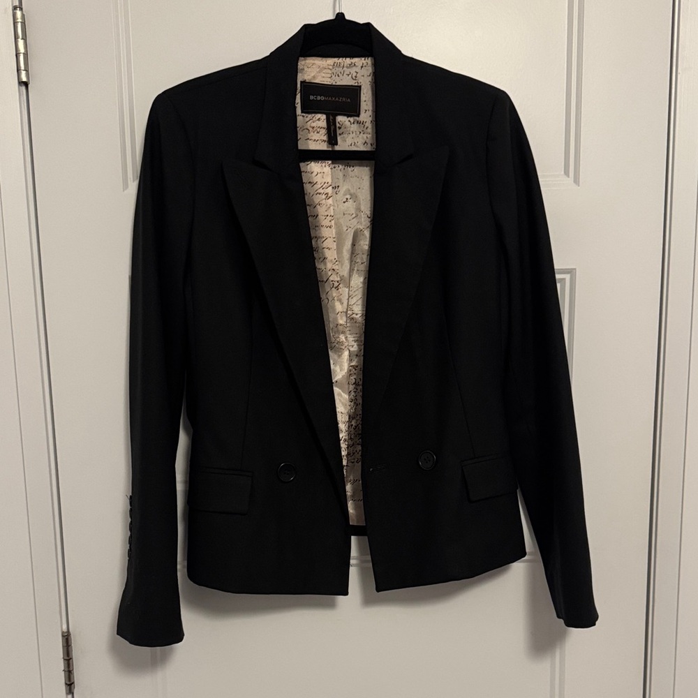 BCBGMaxAzria Black Blazer